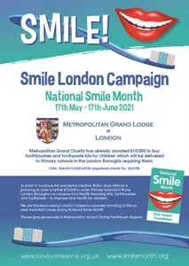 Helping children smile with clean teeth with the Smile London Campaign